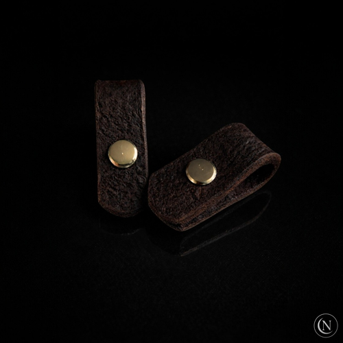 Attache en cuir (à l'unité)